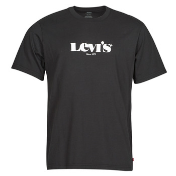Textiel Heren T-shirts korte mouwen Levi's SS RELAXED FIT TEE Zwart