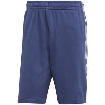 Textiel Heren Korte broeken / Bermuda's adidas Originals Lockup Lng Shrt Blauw