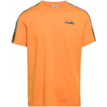 Textiel Heren T-shirts korte mouwen Diadora 502176085 Oranje