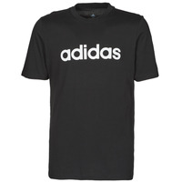 Textiel Heren T-shirts korte mouwen Adidas Sportswear M LIN SJ T Zwart