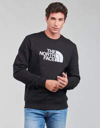 Textiel Heren Sweaters / Sweatshirts The North Face DREW PEAK CREW Zwart / Wit