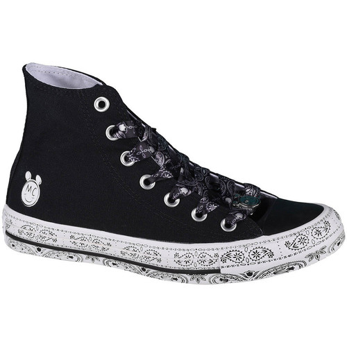 Schoenen Dames Lage sneakers Converse X Miley Cyrus Chuck Taylor Hi All Star Zwart