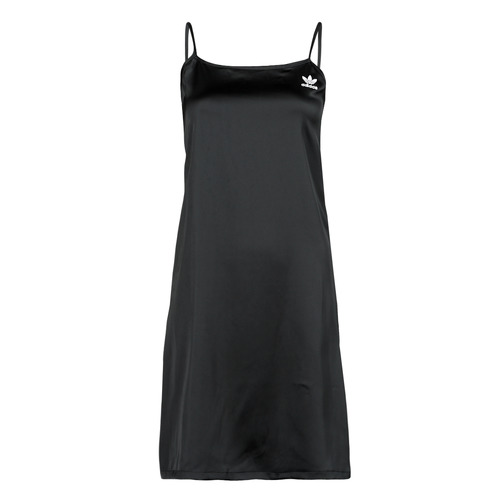 Om te mediteren bende deed het adidas Originals DRESS Zwart - Gratis levering | Spartoo.nl ! - Textiel  Korte jurken Dames € 37,49