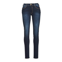 Textiel Dames Skinny jeans Le Temps des Cerises PULP HIGH NAPLES Blauw / Zwart
