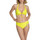 Textiel Dames Bikinibroekjes- en tops Lisca Zwembroekje met hoge taille Ibiza Geel