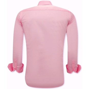 Tony Backer Luxe Satijn Hemd Voor Roze