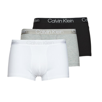 Ondergoed Heren Boxershorts Calvin Klein Jeans TRUNK X3 Zwart / Grijs / Wit
