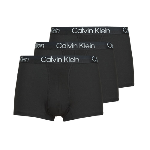 Ondergoed Heren Boxershorts Calvin Klein Jeans TRUNK X3 Zwart / Zwart / Zwart