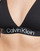 Ondergoed Dames Bralettes/zonder beugel Calvin Klein Jeans LGHT LINED TRIANGLE Zwart