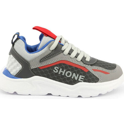 Schoenen Heren Sneakers Shone 903-001 Grey/White Grijs