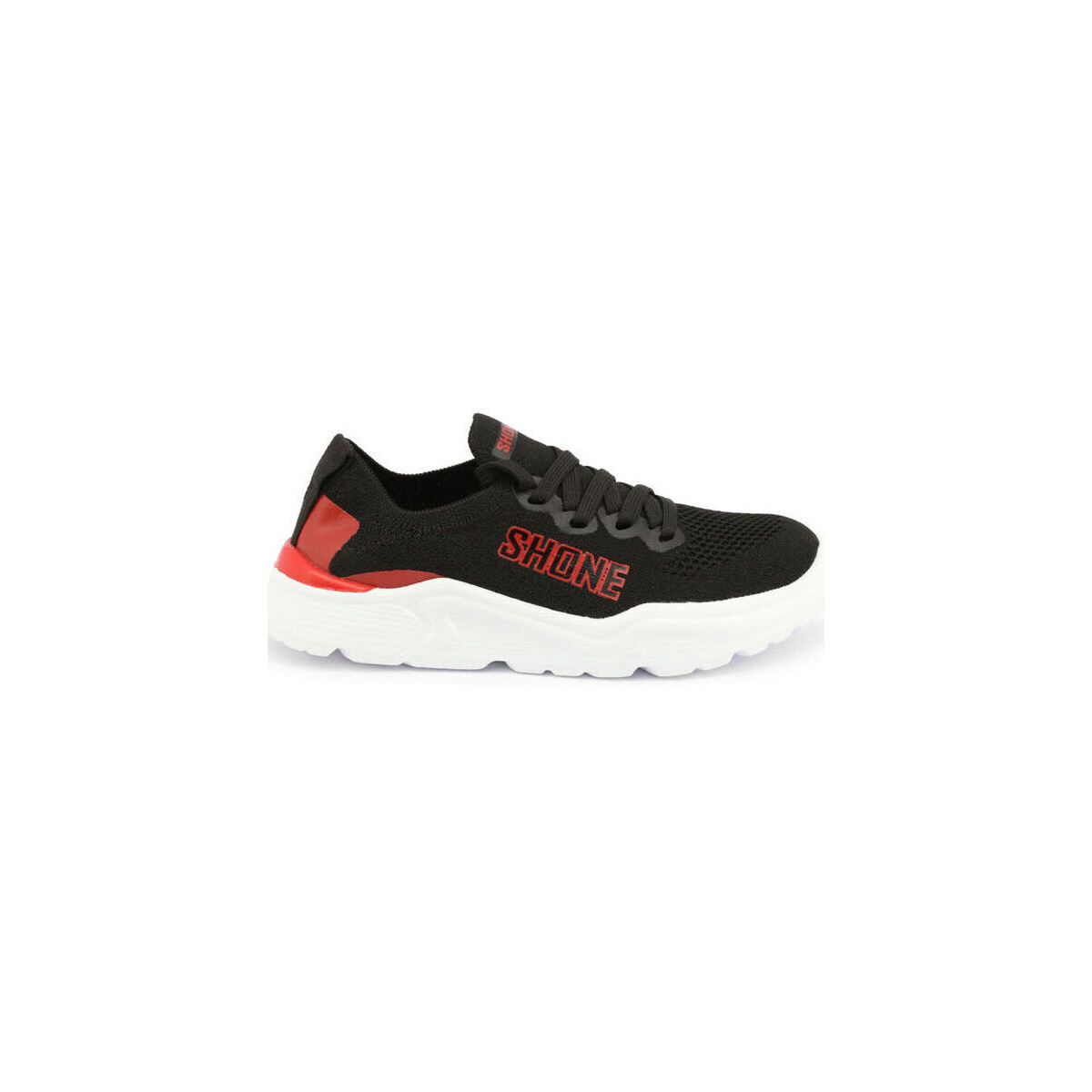 Schoenen Heren Sneakers Shone 155-001 Black Zwart