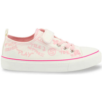 Schoenen Heren Sneakers Shone 291-002 White/Pink Wit