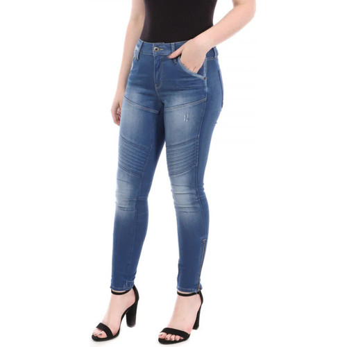 Dames Kleding voor voor Jeans G-Star RAW Denim Basics 60565 Skinny Jeans Voor in het Blauw 