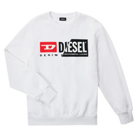 Textiel Kinderen Sweaters / Sweatshirts Diesel SGIRKCUTY OVER Wit