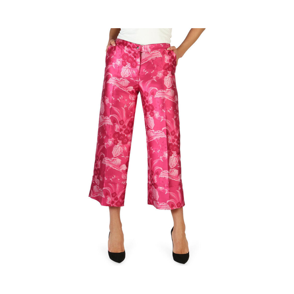 Textiel Dames Broeken / Pantalons Fontana - melissa Roze