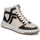 Schoenen Dames Hoge sneakers Bronx OLD COSMO Wit / Zwart