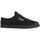 Schoenen Heren Sneakers Kawasaki Original Teddy Canvas Shoe K204501 1001S Black Solid Zwart