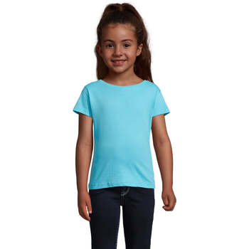 Textiel Kinderen T-shirts korte mouwen Sols CHERRY Azul Blauw