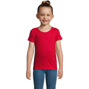 Textiel Kinderen T-shirts korte mouwen Sols CHERRY Rojo Rood