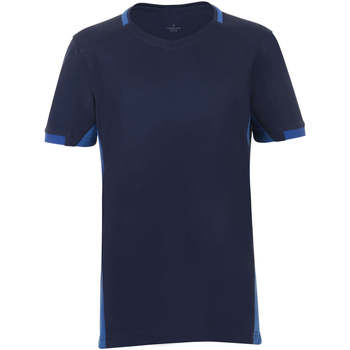 Textiel Kinderen T-shirts korte mouwen Sols CLASSICO KIDS Azul Marino Blauw
