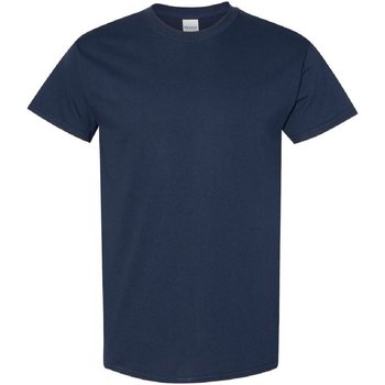 Textiel Heren T-shirts korte mouwen Gildan 5000 Blauw