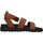 Schoenen Dames Sandalen / Open schoenen Apepazza S1SOFTWLK05/LEA Bruin