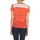 Textiel Dames T-shirts korte mouwen Eleven Paris EDMEE Beige / Oranje