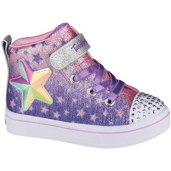 Schoenen Meisjes Lage sneakers Skechers Twi-Lites Lil Starry Gem Violet