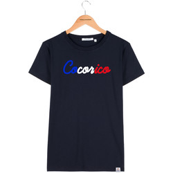 Textiel Heren T-shirts korte mouwen French Disorder T-shirt  Cocorico Blauw