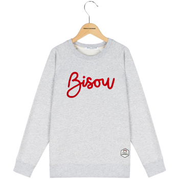 Textiel Kinderen Sweaters / Sweatshirts French Disorder Sweatshirt col rond enfant  Bisou Grijs