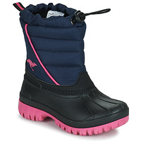 Schoenen Meisjes Snowboots Kangaroos K-BEN Blauw / Roze