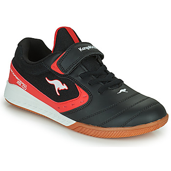 Schoenen Jongens Lage sneakers Kangaroos K5-COURT EV Zwart / Rood
