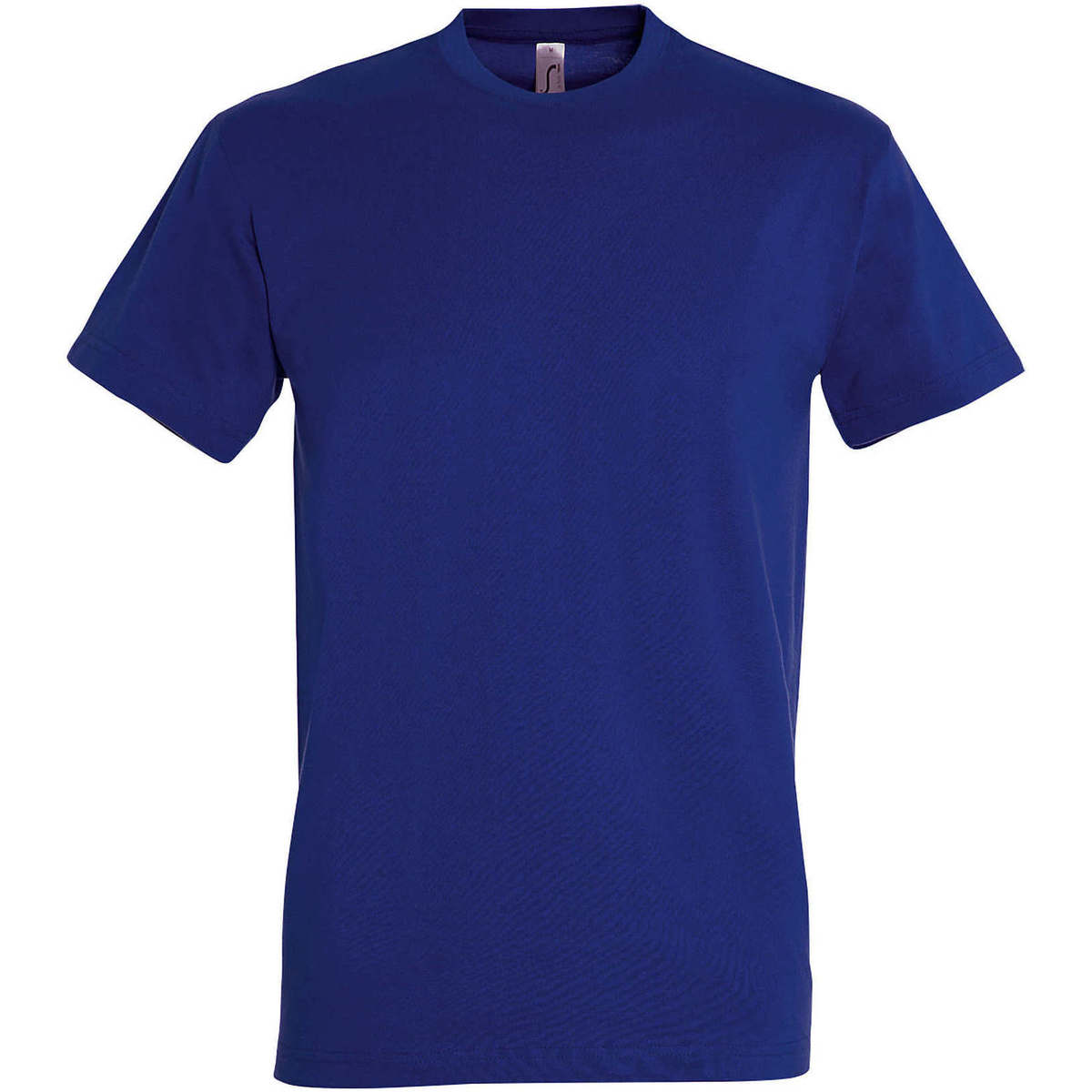 Textiel Dames T-shirts korte mouwen Sols IMPERIAL camiseta color Azul Ultramarino Blauw