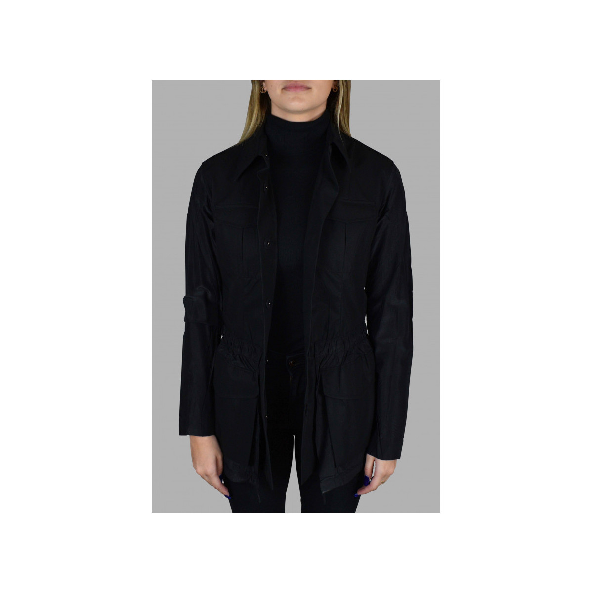 Textiel Dames Wind jackets Prada  Zwart