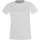 Textiel Dames T-shirts korte mouwen Sols Camiseta IMPERIAL FIT color Blanco Wit