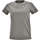 Textiel Dames T-shirts korte mouwen Sols Camiseta IMPERIAL FIT color Gris mezcla Grijs