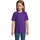 Textiel Kinderen T-shirts korte mouwen Sols Camista infantil color Morado Violet