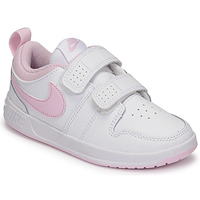 Schoenen Kinderen Lage sneakers Nike NIKE PICO 5 (PSV) Wit / Roze
