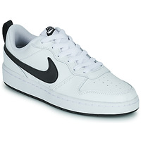 Schoenen Kinderen Lage sneakers Nike NIKE COURT BOROUGH LOW 2 (GS) Wit / Zwart