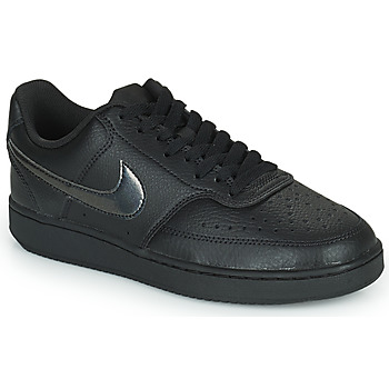 Image of Nike Lage Sneakers WMNS NIKE COURT VISION LOW | Zwart