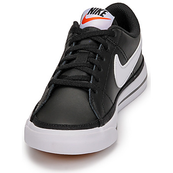 Nike NIKE COURT LEGACY (GS) Zwart / Wit