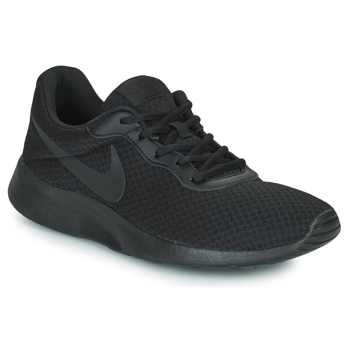 Nike Tanjun Heren Sneakers - Black/Black-Barely Volt - Maat 42.5