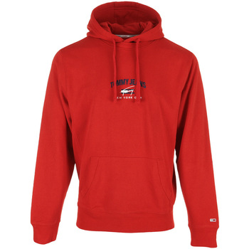 Textiel Heren Sweaters / Sweatshirts Tommy Hilfiger Timeless Tommy Hoodie Rood