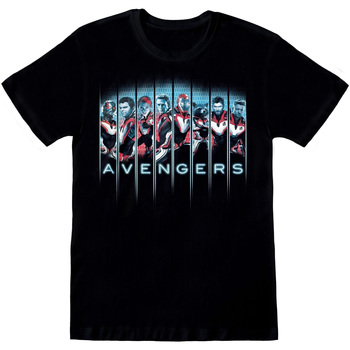 Textiel Heren T-shirts met lange mouwen Avengers Endgame  Zwart