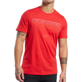 Textiel Heren T-shirts korte mouwen Reebok Sport  Rood