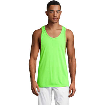 Textiel Mouwloze tops Sols Jamaica camiseta sin mangas Groen