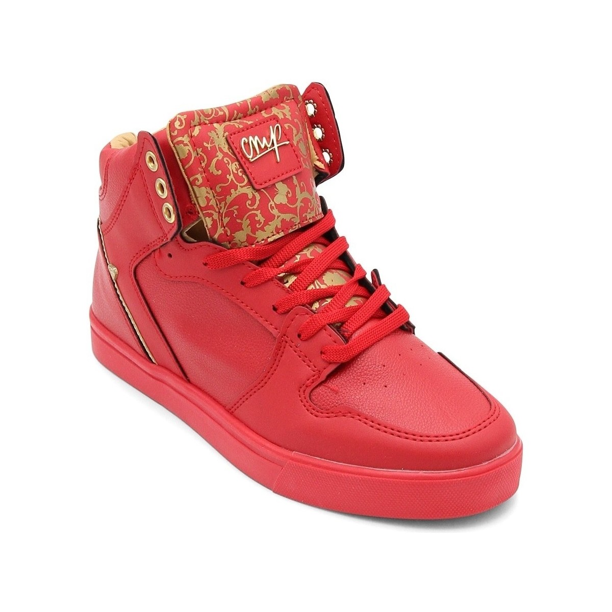 Schoenen Heren Sneakers Cash Money Majesty Red Gold Rood