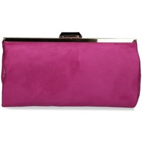 Tassen Dames Handtassen kort hengsel Luna Collection 57122 Violet