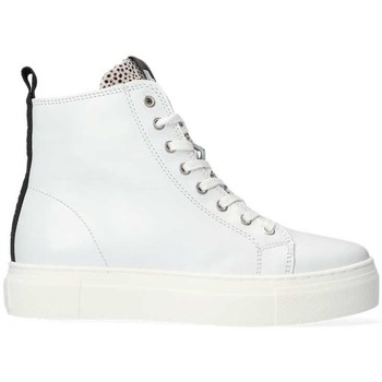 Schoenen Dames Hoge sneakers Maruti Terry leather 66.1483.05 white Wit - ecru