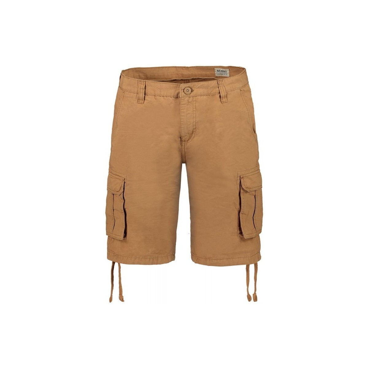 Textiel Heren Korte broeken / Bermuda's Scout Bermuda 100% Katoen Pocket (BRM10252) Bruin